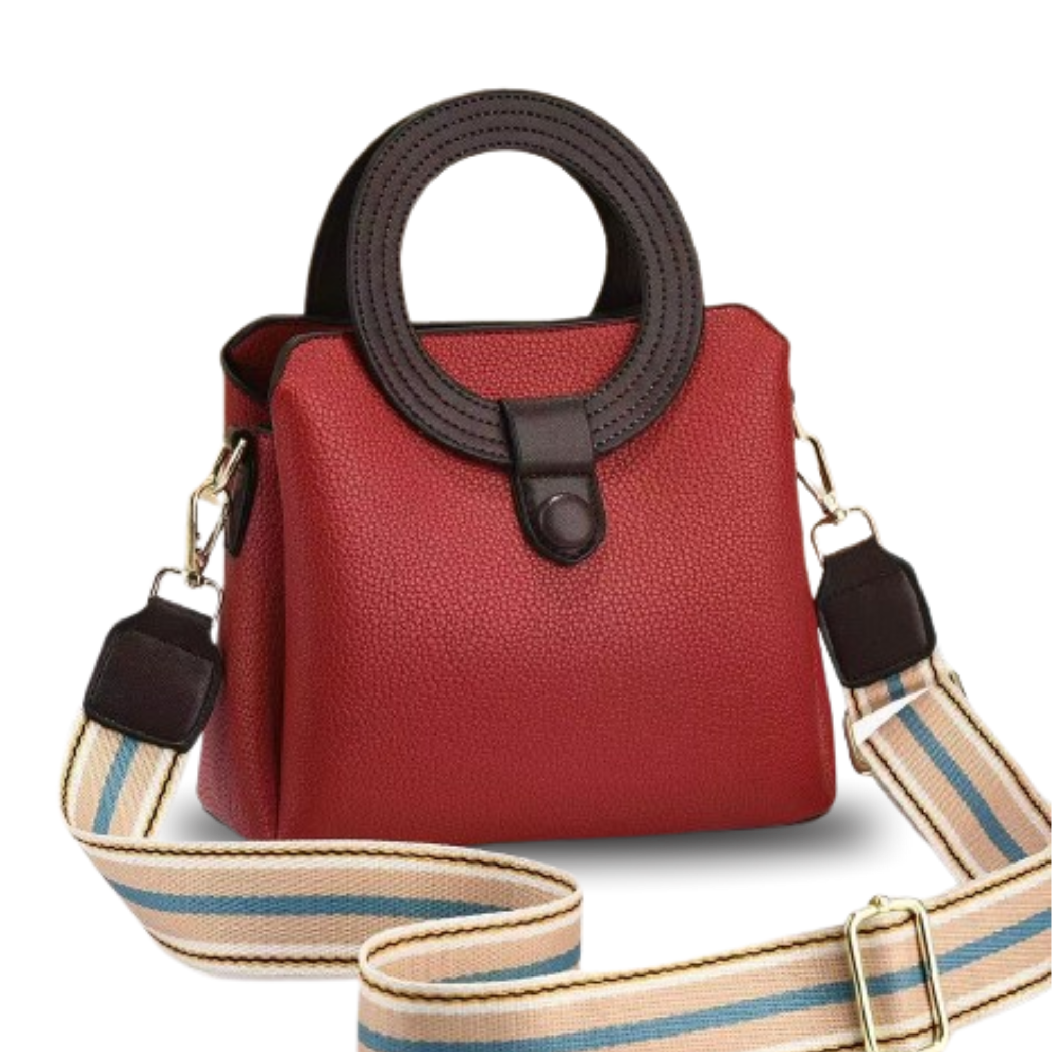 Sac à main 'Canna' -3SM09- Rouge