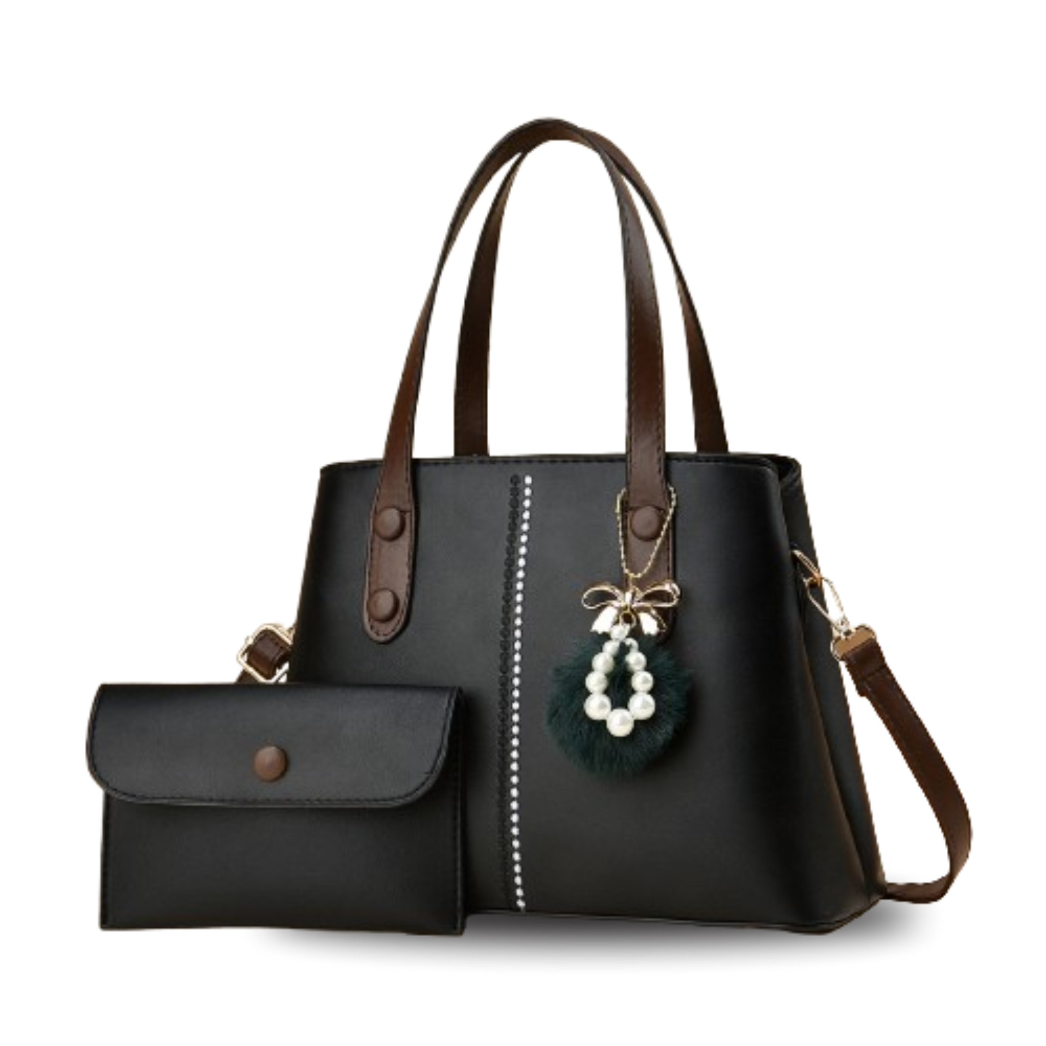 Sac à main 'Blossom' -3SM14- Noir