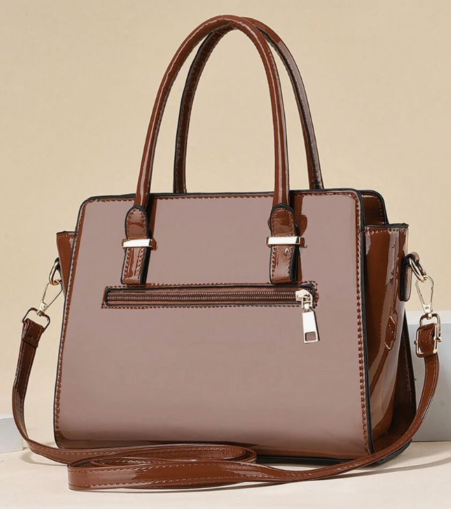Sac à main ‘Crocus’ -3SM21- Marron