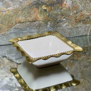 Saladier de présentation Carré 23*23*7 cm