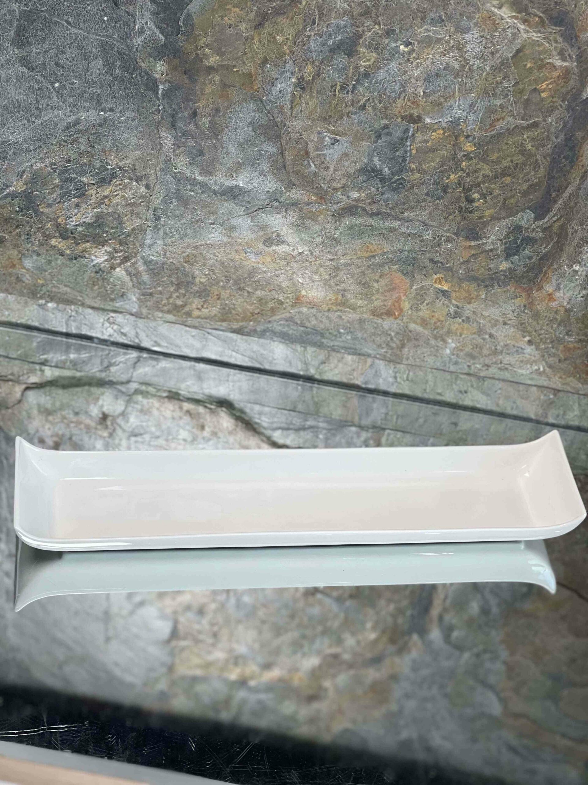 Plat porcelaine blanche 41*10cm