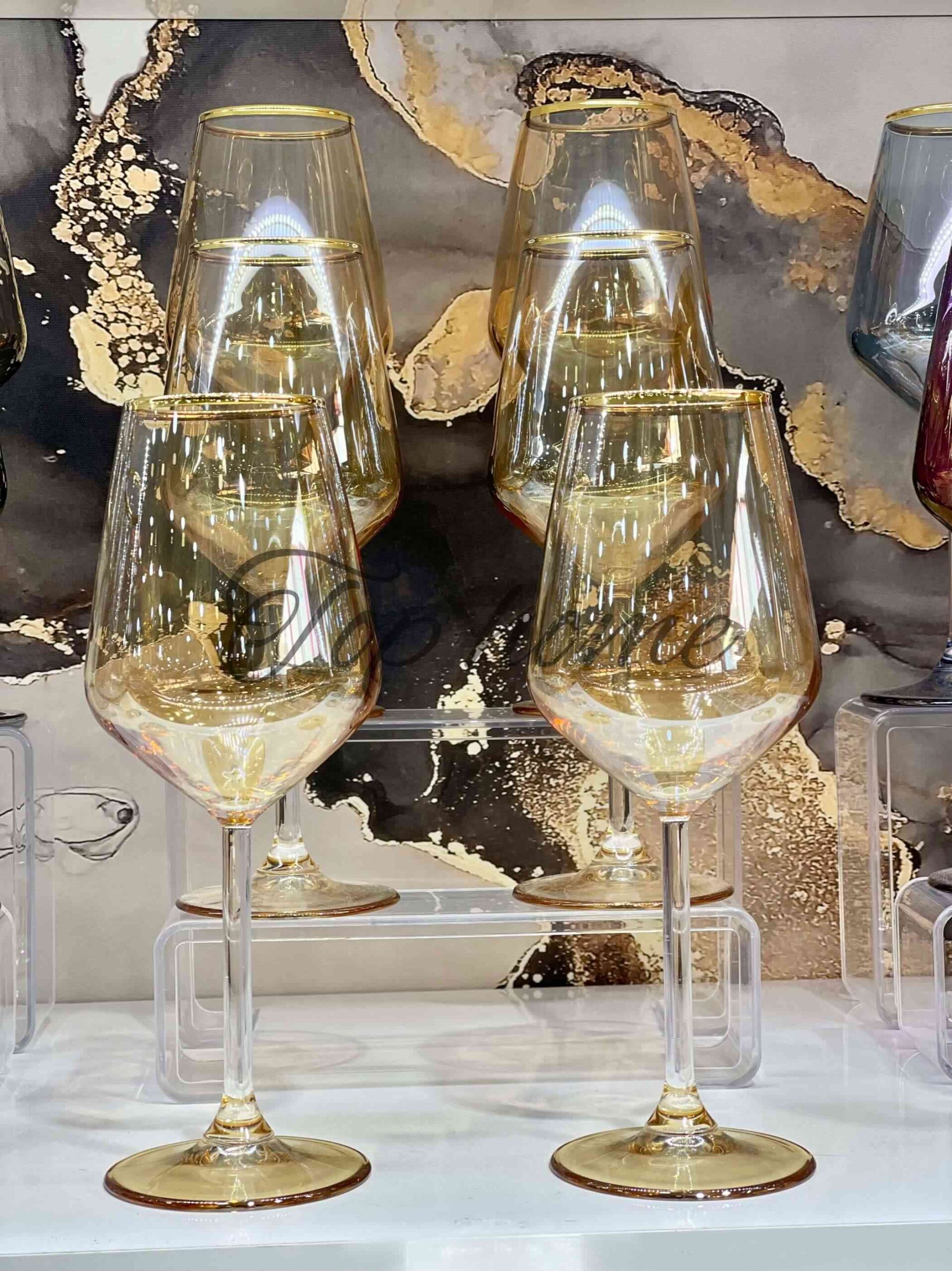 Service à Coupe 6 pièces en verre