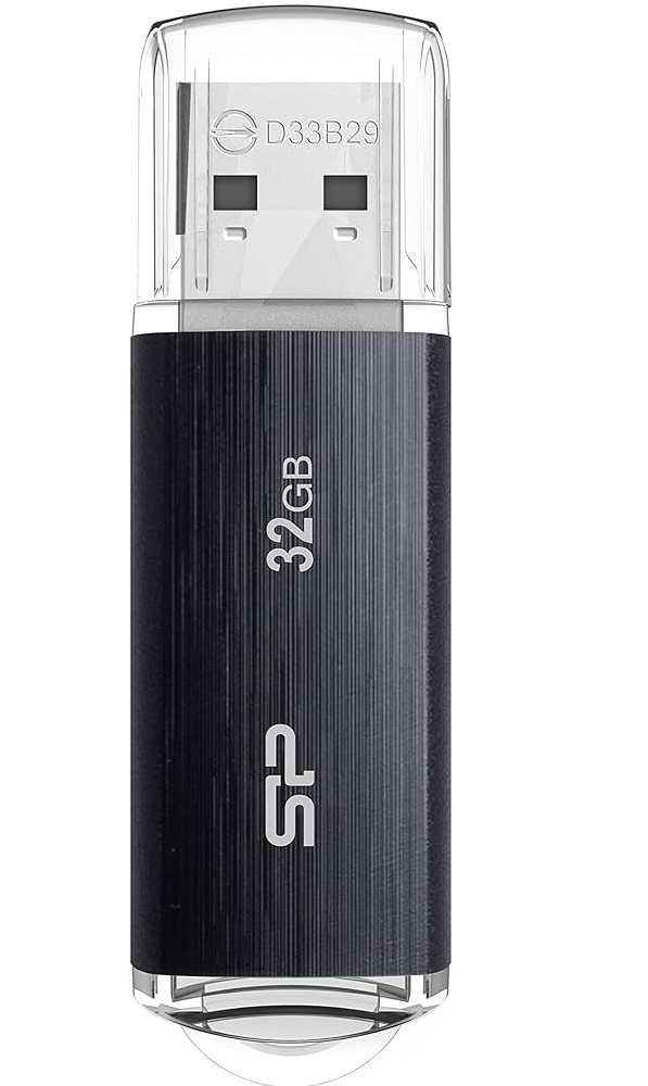 Clé USB SILICON POWER BLAZER B02 / 32 Go / usb 3.2 Noir
