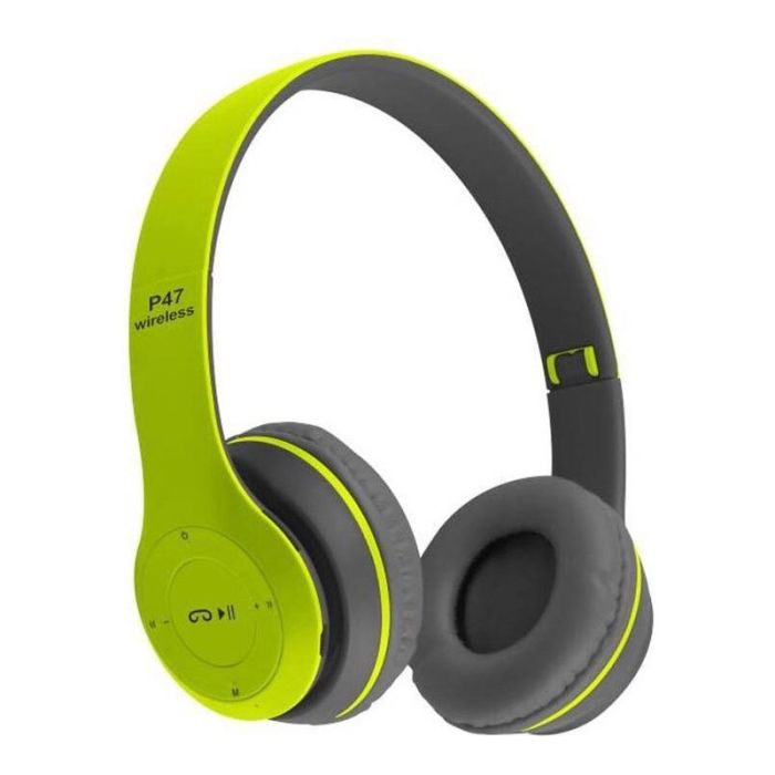 CASQUE STÉRÉO SANS FIL OAKORN P47 BLUETOOTH - VERT