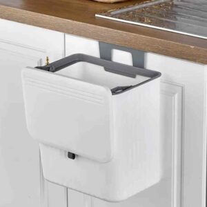 Poubelle de cuisine à suspendre Blanc