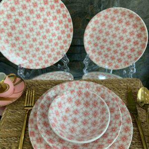 Service à table 24 pièces en céramique