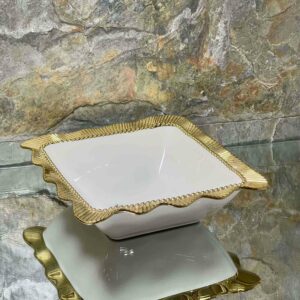 Saladier de présentation Carré 18* 18*7 cm