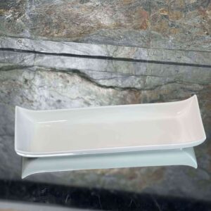 Plat Porcelaine Blanche 30*9cm