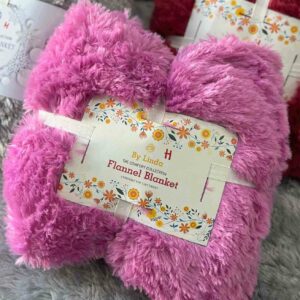 Drap-Housse Caniche 2 Places avec 2 Coussins - Rose