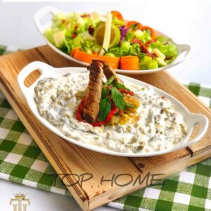 Set de 2 assiettes de présentation ovales 26*15cm