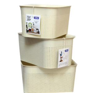 Boite de rangement Brisen 4,5L set de 3