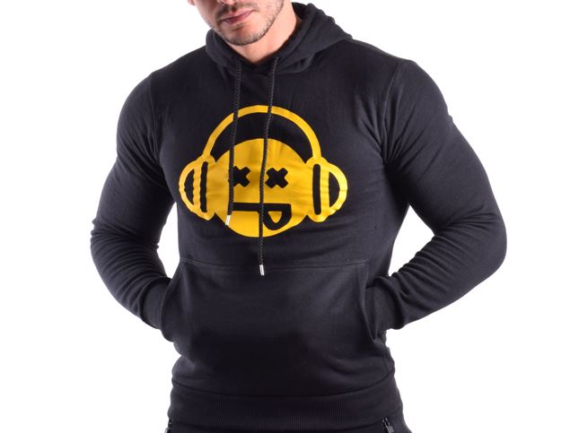 Capuche Noir - Casque