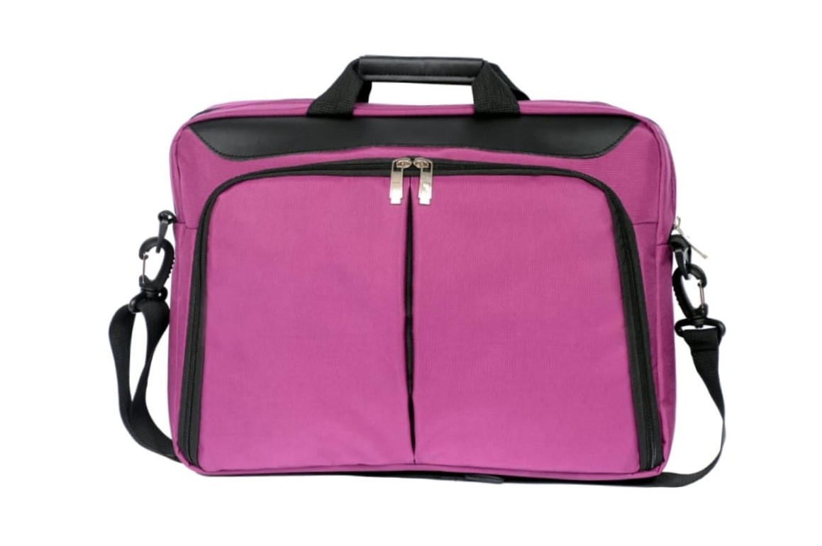 Sacoche PC 15.6" Double Séparation Violet