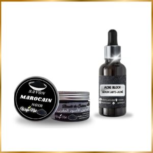 Pack soin anti acné: sérum & savon