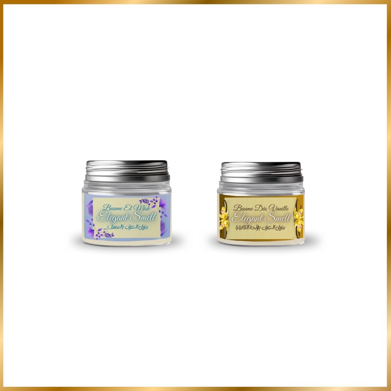Pack Déodorant Naturel- Musc & Vanille- Wafa Nat