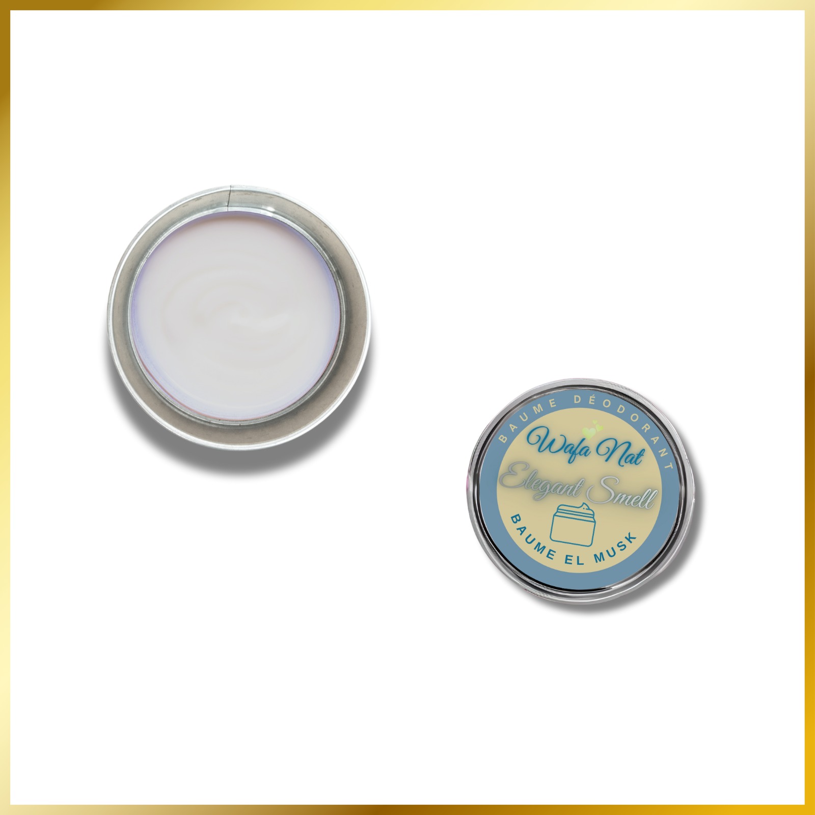 Déodorant Naturel au Musc- Wafa Nat- 50 g