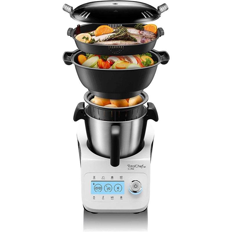 Robot Cuisine Polyvalent Ufesa Total Chef RK3 - 30Fct - 3.5L - Noir et Blanc
