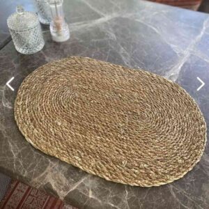 Set de table ovale en jute