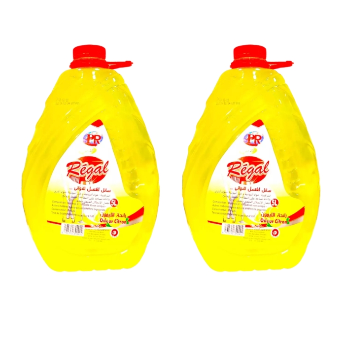 Pack de 2 liquides lave vaisselle Règal 5 litres x 2