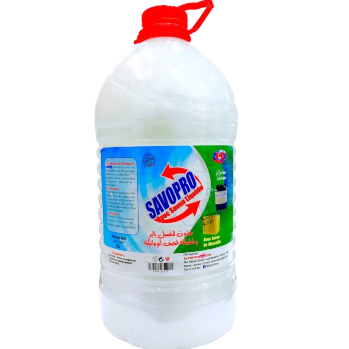 Bouteille Savon liquide - Savopro 5 litres