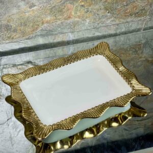 Plat de présentation rectangulaire 24*18 cm