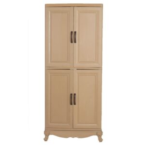 SOFPINCE Armoire en plastique - 4 Portes - taupe