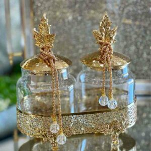 Ensemble de 2 Porte-Épices en Verre