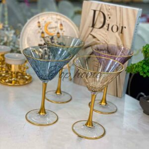 Lot de 4 verres à longue tige – 250 ml