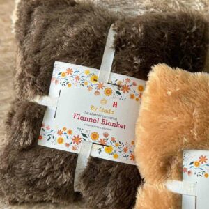 Drap-Housse Caniche 2 Places avec 2 Coussins - Marron