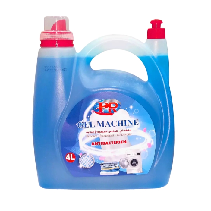 Gel Machine Antibactérien 4 L + 500 ml Gratuit