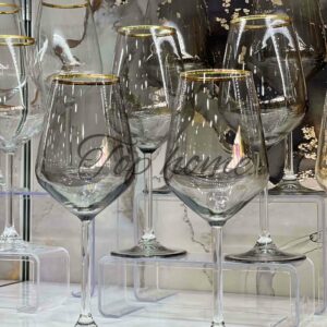 Service à coupe 6 pièces en verre