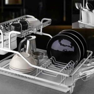 Égouttoir à vaisselle aluminium