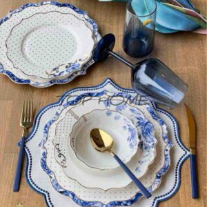 Service à table 24 pièces en porcelaine