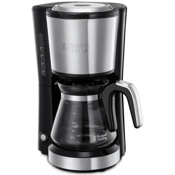 Cafetière Compact Home RUSSELL HOBBS 5 Tasses 650W - Inox