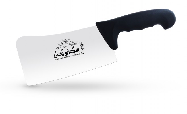 Couperet Professionnel - 17 cm- Acier Inoxydable