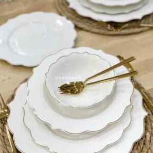 Service à Table 26 pièces en porcelaine