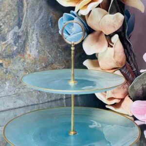 Présentoir à gâteaux 2 étages