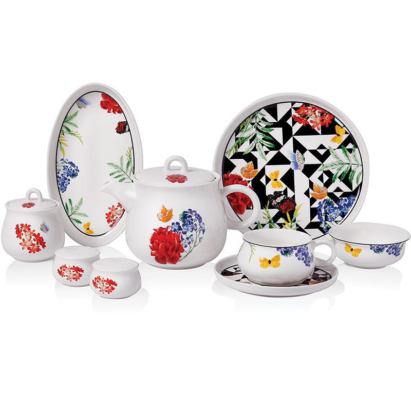 KORKMAZ Ens petit-déj Asiyan Collection 29 pieces