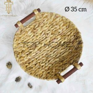 Corbeille tressée Rond Diam 35cm