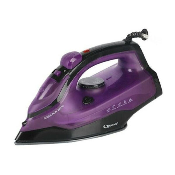 Fer a repasser a vapeur semelle céramique Topmatic 2300W - Violet