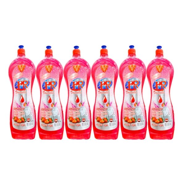 PANTHERE ROSE Lot de 6 Vaisselle aux fraise 1250 ml