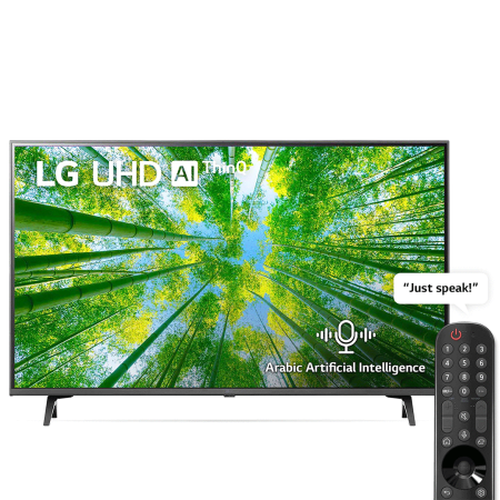 LG Téléviseur LED (55") UHD 4K SMART Noir (55UQ8000.6LD)
