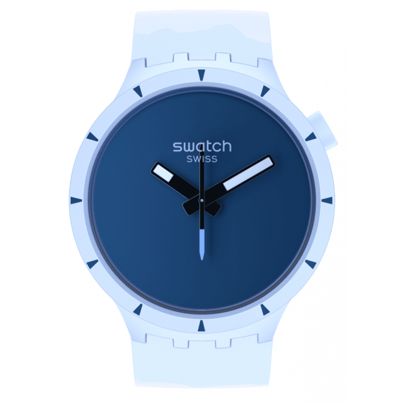 Montre Mixte Swatch BIG BOLD BIOCERAMIC ARCTIC SB03N102