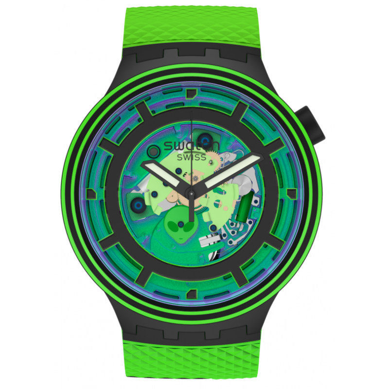 Montre Mixte Swatch COME IN PEACE SB01B125