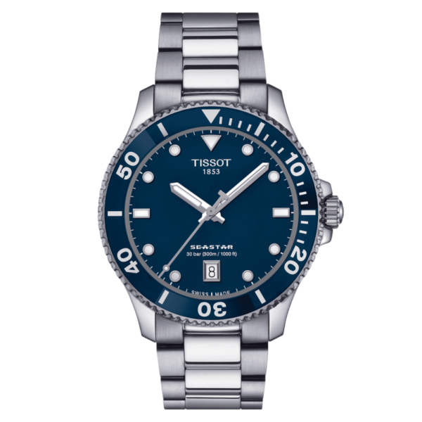 Montre Pour Homme TISSOT SEASTAR 1000 40MM / Argent