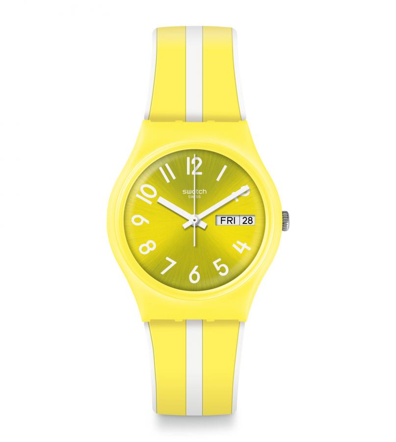 montre mixte LEMONCELLO SWATCH GJ702