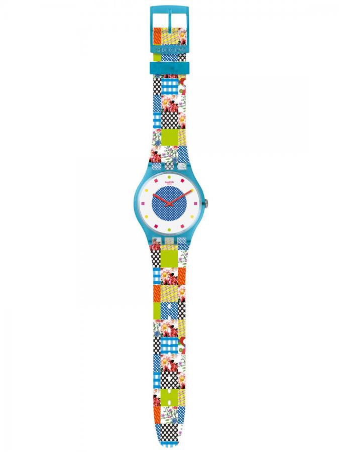 SWATCH QUILTED TIME SUOS108