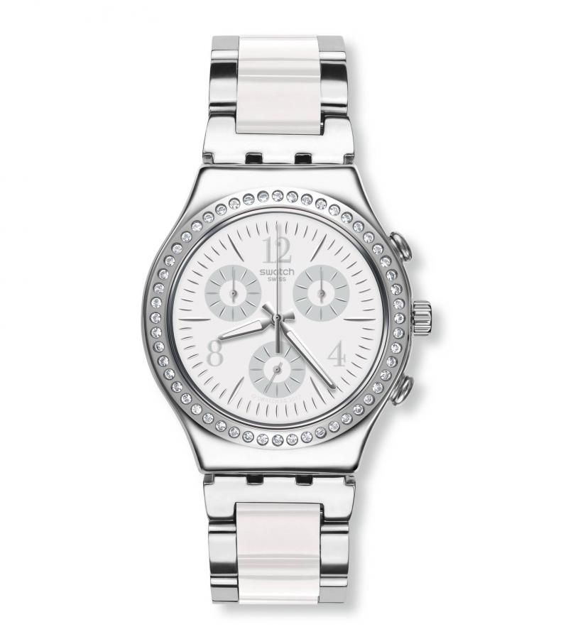 Montre Pour Homme Swatch MADE IN WHITE YCS119G