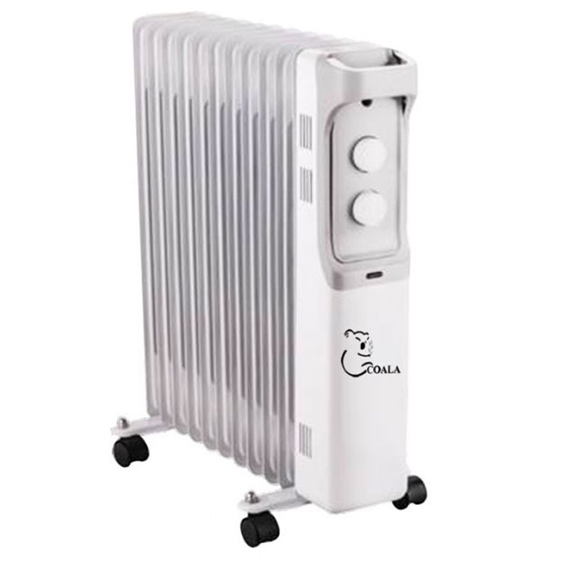 Radiateur Bain d'Huile COALA 9 Éléments 2000W - Blanc