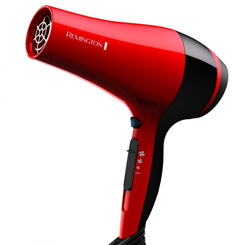 Sèche Cheveux REMINGTON 2000 Watts - Rouge